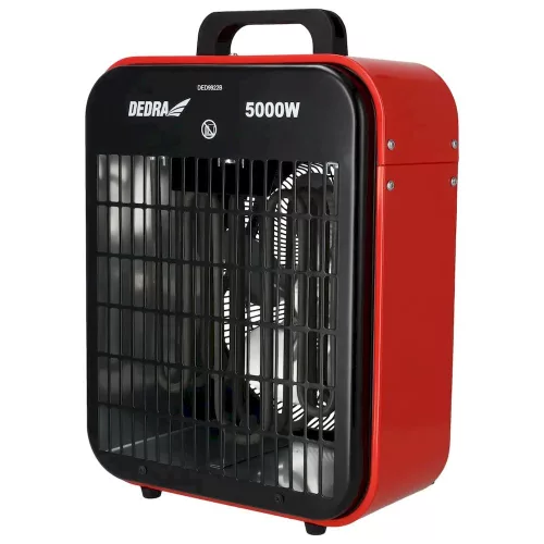 Dedra elektromos hőlégfúvó 5kW 400V (háromfázisú), fémházas