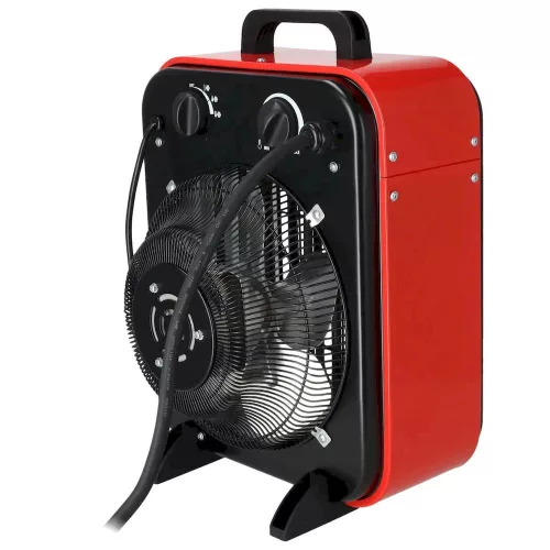 Dedra elektromos hőlégfúvó 5kW 400V (háromfázisú), fémházas
