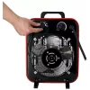 Dedra elektromos hőlégfúvó 5kW 400V (háromfázisú), fémházas