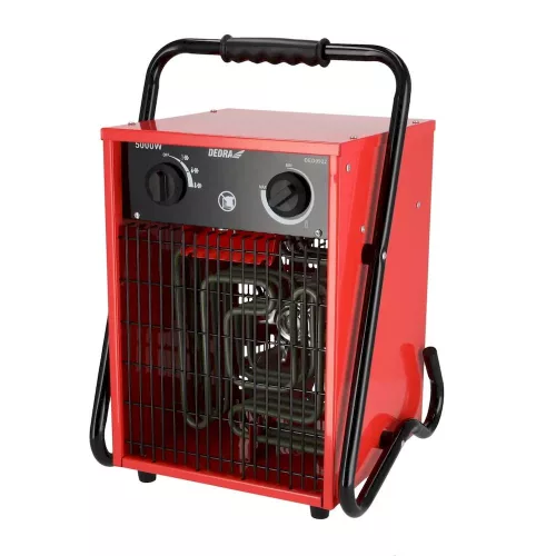 Dedra elektromos hőlégfúvó 5kW 400V (háromfázisú), fémházas