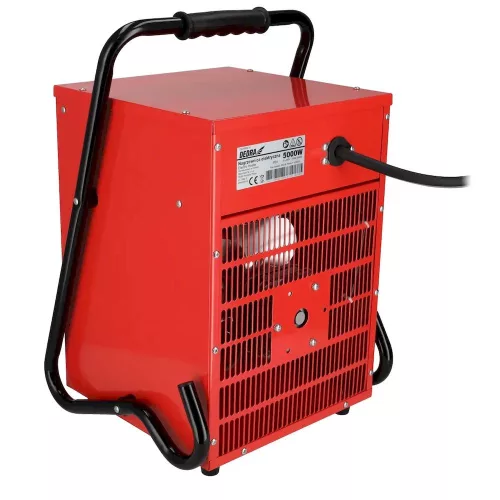Dedra elektromos hőlégfúvó 5kW 400V (háromfázisú), fémházas