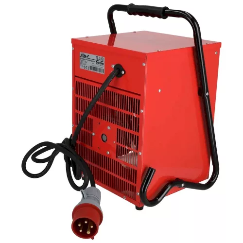 Dedra elektromos hőlégfúvó 5kW 400V (háromfázisú), fémházas