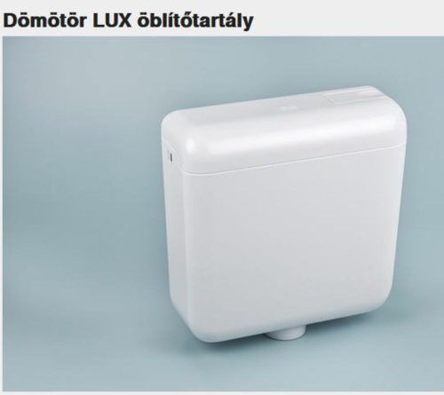 Dömötör LUX WC tartály   102100 magas-középmagas szerelésű, víztakarékos
