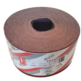 Csiszolószalag  tekercs vászon 120 mm P150 KK268