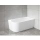 Sapho-Aqualine Tiberia L szabadon álló fürdőkád 140x70/58cm Jobbos