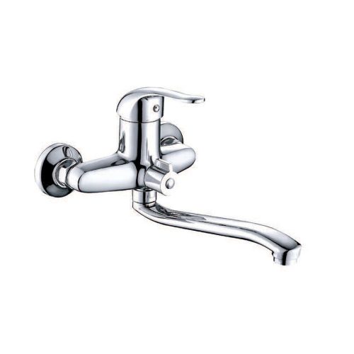 Italtop kád csaptelep hosszú kifolyóval, zuhanyszett nélkül, króm (EL-B602)