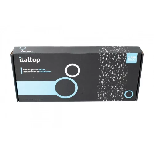 Italtop állószelep magas íves kifolyóval, krómozott műanyag (EP-C105)