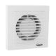 Diplon Ventilátor d100 mm, fehér műanyag, 150x150mm, 12W, 130m3/h, 34dB (EP5309-100)