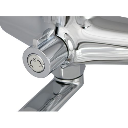 Ermetiq Fali kád csaptelep hosszú kifolyós, zuhanyszettel (40)