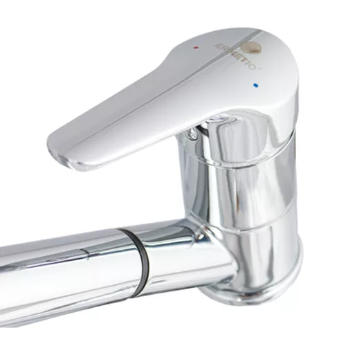 Ermetiq Álló mosogató csaptelep kihúzható fejes