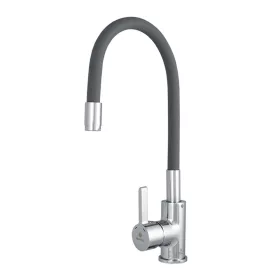   Ermetiq Álló mosogató csaptelep SZÜRKE flexibilis kifolyócsővel (35)