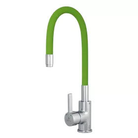   Ermetiq Álló mosogató csaptelep ZÖLD flexibilis kifolyócsővel (35)