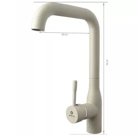 Ermetiq Álló mosogató csaptelep GRÁNIT-beige
