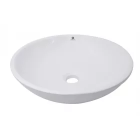   Ermetiq BOWL 1 kerámia mosdókagyló pultra szerelhető  405*405*125mm
