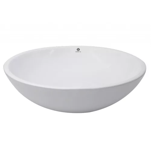 Ermetiq BOWL 1 kerámia mosdókagyló pultra szerelhető  405*405*125mm