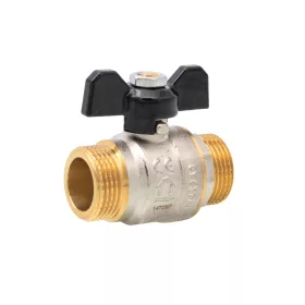   Ermetiq Golyóscsap 3/4" KK sárgaréz, pillangó karral