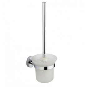 Ermetiq Fali wc.kefe tartó üveg króm