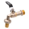 Ermetiq Golyós kerticsap 3/4" FAGYCSAP sárgaréz (ER-RA34)