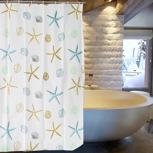 Ermetiq Zuhanyfüggöny TENGERICSILLAG 180X200 Anyaga: vízálló PEVA