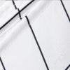Ermetiq Zuhanyfüggöny KIS RÁCS 180X200 Anyaga: textil
