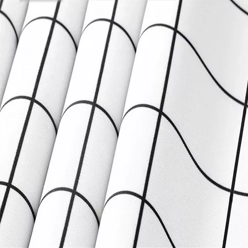 Ermetiq Zuhanyfüggöny KIS RÁCS 180X200 Anyaga: textil