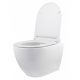 Ermetiq ROUND fali wc + lecsapódásgátlóval ellátott ülőke 490*360*360mm