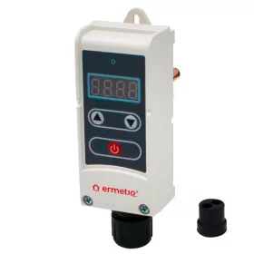 Ermetiq Digitális csőtermosztát merülőhüvelyes (ER-TI)