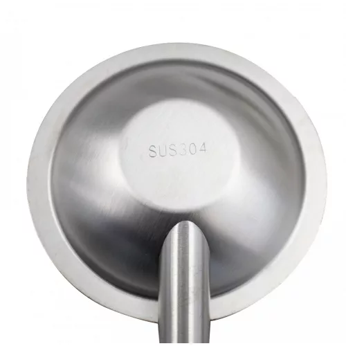 Ermetiq Fali kádtöltő csaptelep INOX, hosszú kifolyócsővel, zuhanyszettel