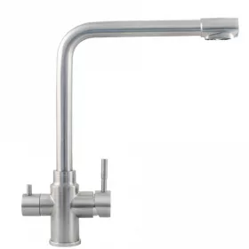   Ermetiq Álló mosogató csaptelep INOX vízszűrőhöz külön nyitószeleppel