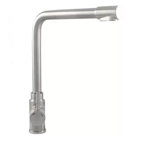 Ermetiq Álló mosogató csaptelep INOX vízszűrőhöz külön nyitószeleppel