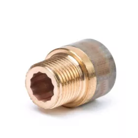 Csaphosszabbító 10mm 1/2" réz (EFC-P1210B)