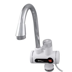   Elektromos átfolyós vízmelegítő csaptelep digitális kijelzővel EVP-DZ16D3