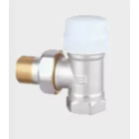 Sarok radiátorszelep 1/2" KM termosztatikus import