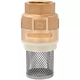  2" lábszelep szűrőkosárral, réz tányéros RB-SSA22