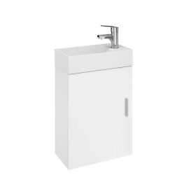   Mofém EVO Fali mini mosdószekrény fényes FEHÉR, mosdó nélkül