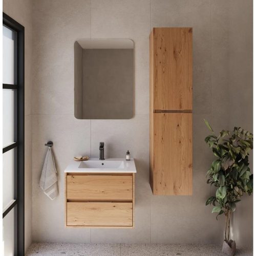 Mofém EVO Fali oldalszekrény TÖLGY, Roble Honey, 35x32,5/150cm