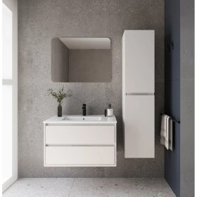 Mofém EVO Fali oldalszekrény fényes FEHÉR, 35x32,5/150cm