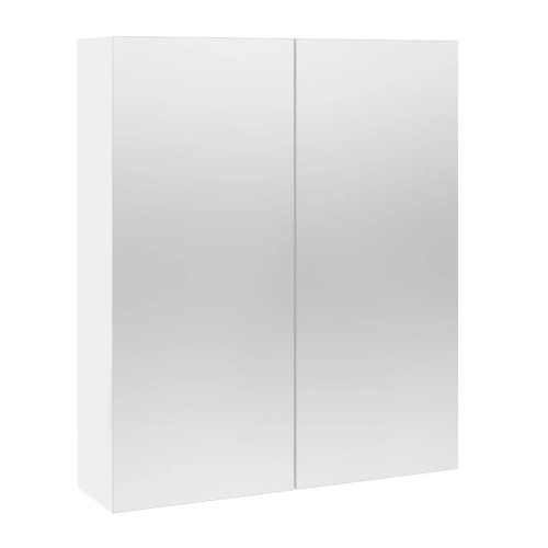 Mofém EVO Fali tükrösszekrény fényes FEHÉR, 60x72x19cm