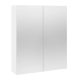 Mofém EVO Fali tükrösszekrény fényes FEHÉR, 60x72x19cm