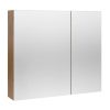 Mofém EVO Fali tükrösszekrény TÖLGY, Roble Honey, 80x72x19cm