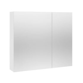 Mofém EVO Fali tükrösszekrény fényes FEHÉR, 80x72x19cm
