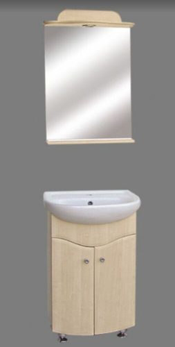 Guido Akciós 55 fürdőszobabútor szett juhar színben 55 cm széles