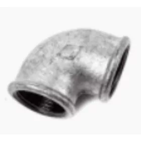 1/2" BB könyök horganyzott