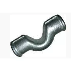 1" kerülő idom horganyzott