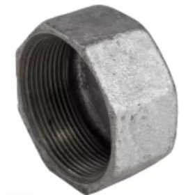 Zárókupak 1/2" horganyzott esztergált