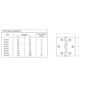 Csuklóspánt 100/3093 széles fekete