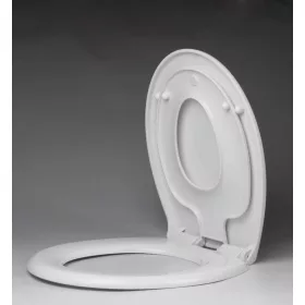   Sapho/Aqualine WC-ülőke integrált és kivehető gyerek betéttel, soft close       (FS125)