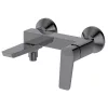 Sapho/Aqualine FLERY kád-zuhanycsaptelep kihajtható kifolyóval GUN METAL (FY010GM)