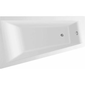   Aqualine-Sapho METUJE kád, láb nélkül, balos, 160x100x47cm, akril (G2610)