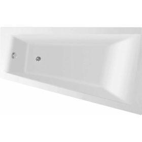   Aqualine-Sapho METUJE kád, láb nélkül, jobbos, 160x100x47cm, akril (G2611)